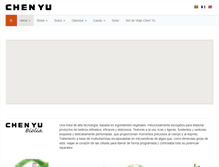 Tablet Screenshot of chen-yu.net